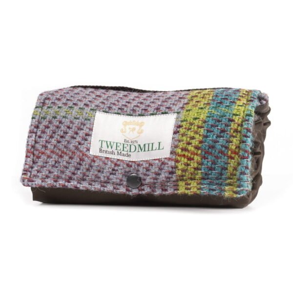 water proof picnic rug by Tweedmill made with recycled wool