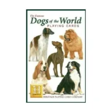 Dogs of the World Playing Cards by Heritage Playing Cards