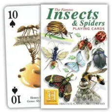 Insects and Spiders of the World Playing Cards by Heritage