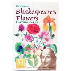 Shakespeares Flowers Playing Cards by Heritage Playing Cards