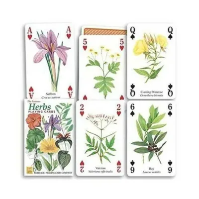 Herbs Playing Cards by Heritage Playing Cards