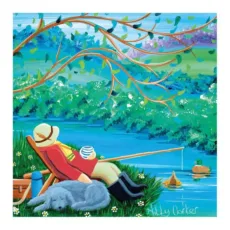 A Little Bit of R and R Greeting Card by Nikky Corker