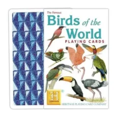 Birds of the World Heritage Playing Cards