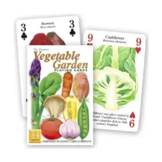 Vegetable Garden Heritage Playing Cards