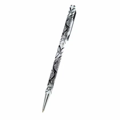 Sea Gems Celtic Dog Slimline Ballpoint Pen Matt