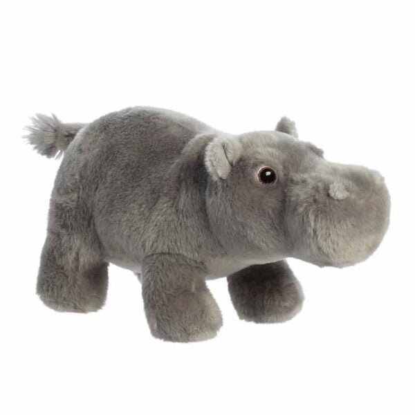 Hippopotomus Soft Toy Recycled Aurora World Eco Nation 10.5 Inch - Image 3