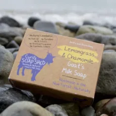 Lemongrass and Chamomile Goats Milk Soap by Cyrils Soap Shed