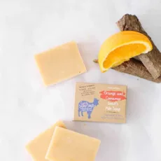 Orange and Cinnamon Goats Milk Soap by Cyrils Soap Shed