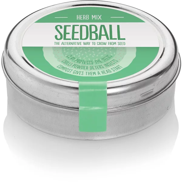 Herb Mix Seedball Tin