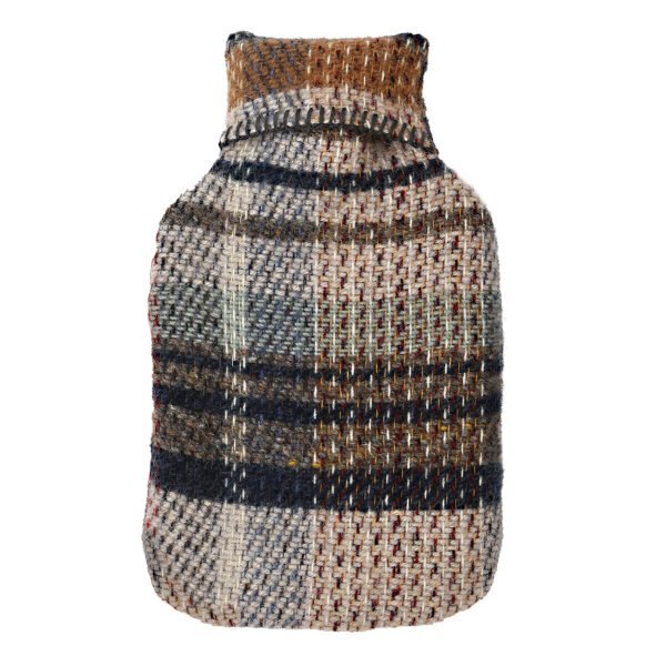 recycled wool hot water bottle