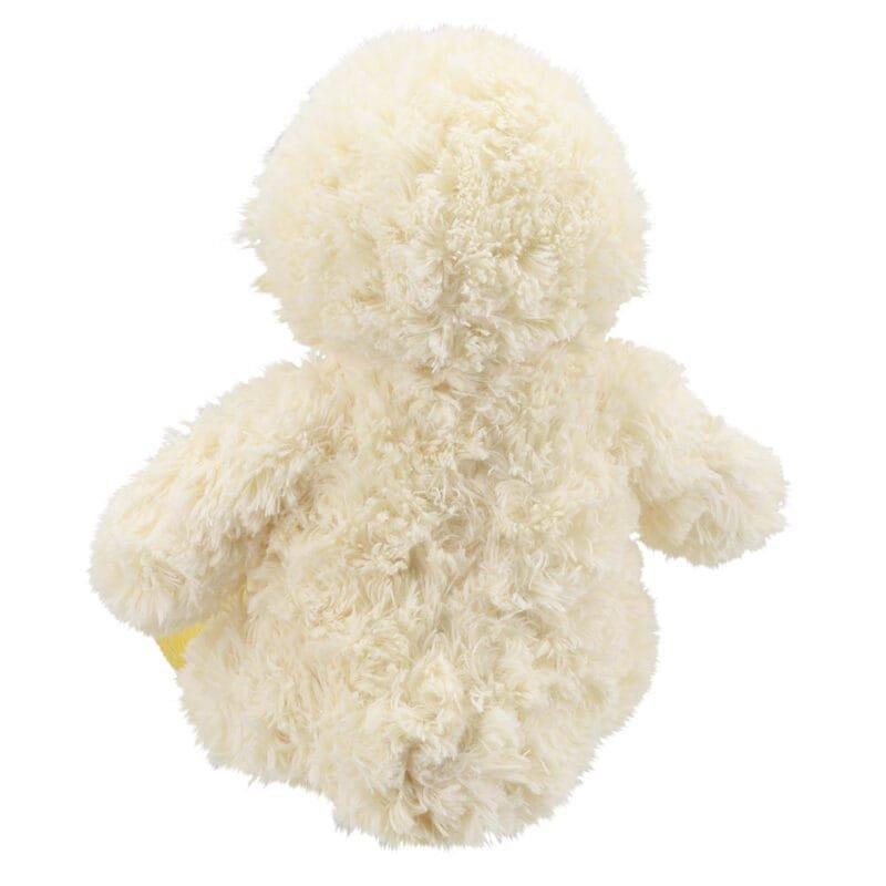 Wilberry Eco Classics soft yellow duck on a white background facing back