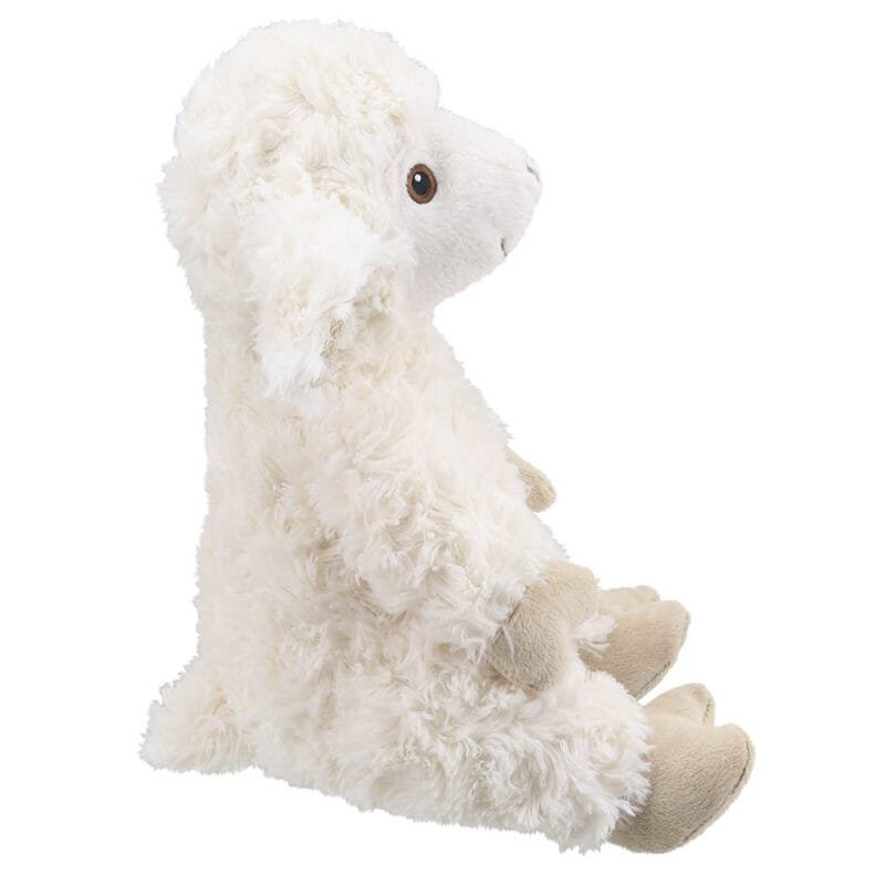 Wilberry Eco Classics soft toy lamb on a white background facing right